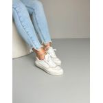 Tênis Mega Confortável Viés Color_3360- Branco/Off