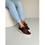 Tênis Via Marte Detalhe V_3364- Marrom