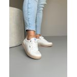 Tênis Via Marte Detalhe Strass_3365- Branco/Ouro