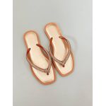 Chinelo Tiras Strass_3369- Rose Gold