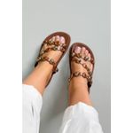 Papete em Couro Pedras Color_3436- Marrom