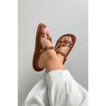 Papete em Couro Pedras Color_3436- Marrom