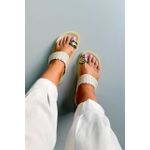 Sandália Papete em Couro Dedo Trama_3437- Off