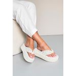 Sandália Flat Dedo Trama_3442- Off