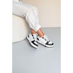 Tênis Sola Alta SK623_3446- Branco/ Preto