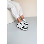 Tênis Sola Alta SK623_3446- Branco/ Preto