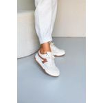 Tênis Estiloso Sola Alta_3447- Off/ Rose