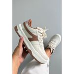 Tênis Estiloso Sola Alta_3447- Off/ Rose