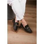 MOCASSIM FIVELA ELO LUXO_345 - PRETO