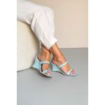 Tamanco 2 Tiras 9 cm_3457- Azul