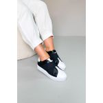 Tênis Mega confortável Elástico_3465- Preto