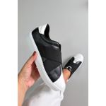 Tênis Mega confortável Elástico_3465- Preto