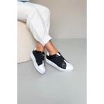 Tênis Mega confortável Elástico_3465- Preto