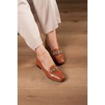 MOCASSIM DETALHE FIVELA CORRENTE COMFY_368 - CARAMELO