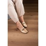 MOCASSIM DETALHE FIVELA CORRENTE COMFY_368 - OURO