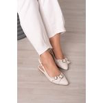 Sandália Slingback Fivela Grande_570- Off