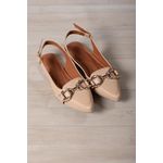 SAPATILHA SLINGBACK CROCO FIVELA_605 - NUDE