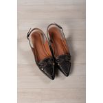 SAPATILHA SLINGBACK CROCO LAÇO_606 - PRETO