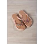 Chinelo Luxo Pedras_712- Rose 