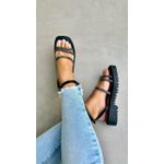 SANDÁLIA FLATFORM STRASS_1704 - PRETO