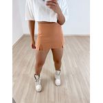 SHORT SAIA ALFAIATARIA Caramelo