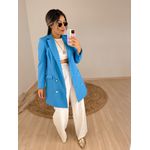 Vestido Blazer Janaína Azul