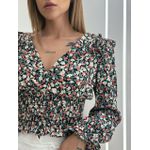 BLUSA YASMIN TRESPASSADA PRETA