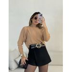 BLUSA CÁTIA MANGA LONGA NUDE