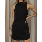 VESTIDO YARA FORRO SHORT PRETO