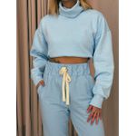 CONJUNTO JANE MOLETOM BABY BLUE