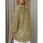 KIMONO HELENA CURTO DOURADO