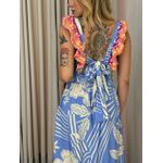 VESTIDO CÁTIA ESTAMPADO AZUL