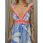 VESTIDO CÁTIA ESTAMPADO AZUL