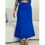 CONJUNTO PRISCILA SAIA MIDI AZUL