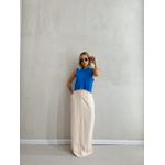 BLUSA JADE TRICOT CAVADA AZUL