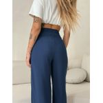 CALÇA LETÍCIA 02 PANTALONA AZUL PETRÓLEO