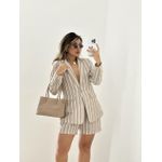 CONJUNTO STRIPES BLAZER NUDE