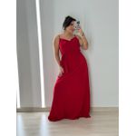 VESTIDO VANESSA ALÇA vermelho