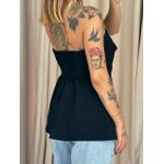 BLUSA FERNANDA 02 TOMARA QUE CAIA PRETA