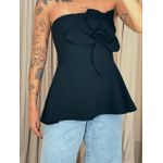 BLUSA FERNANDA 02 TOMARA QUE CAIA PRETA