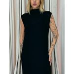 VESTIDO ANA ALICE CAVADO PRETO