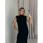 VESTIDO ANA ALICE CAVADO PRETO