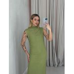 VESTIDO ANA ALICE CAVADO VERDE