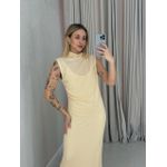 VESTIDO ANA ALICE CAVADO YELLOW BUTTER