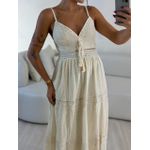 VESTIDO KAREN CROCHÊ CRU