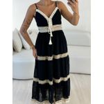 VESTIDO KAREN CROCHÊ PRETO