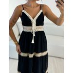 VESTIDO KAREN CROCHÊ PRETO