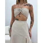 CONJUNTO MILENA SAIA MIDI CRU