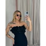 VESTIDO DAFINE TOMARA QUE CAIA PRETO