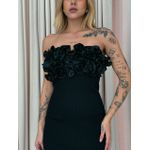 VESTIDO DAFINE TOMARA QUE CAIA PRETO